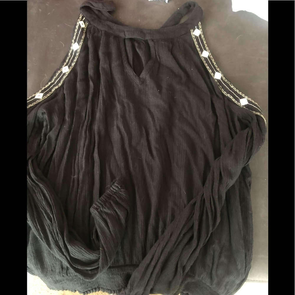 Hollister cold shoulder top